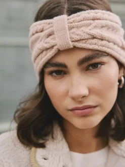 Roze - Cable Knit Headband*Next Outlet