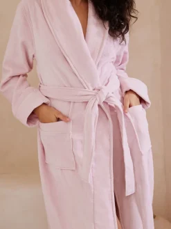 Roze - 100% Cotton Towelling Dressing Gown*Chelsea Peers Online