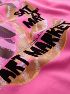 - Cotton Rich Fruit Art Graphic Longsleeve Crewneck Sweatshirt*Next Clearance