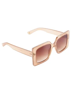 - Glitzy Diamanté Rectangular Sunglasses*Dune London Online