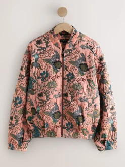 - Floral Jacquard Bomber Jacket*Next Sale
