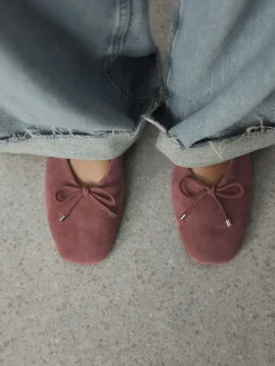 - Forever Comfort® Suede High Cut Ballet Flats*Next Sale