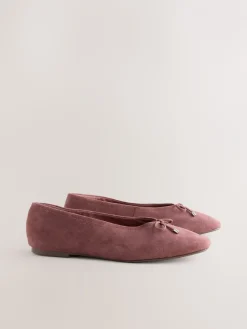 - Forever Comfort® Suede High Cut Ballet Flats*Next Sale