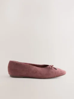- Forever Comfort® Suede High Cut Ballet Flats*Next Sale