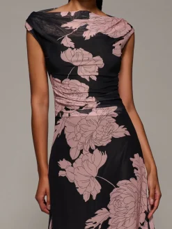 - Multiway Neckline Mesh Maxi Dress*Jolie Moi Outlet