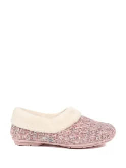 - Faux-Fur-Lined Slippers*Jones Bootmaker Discount