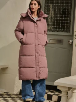 - Lange regenbestendige gewatteerde jas*Next Clearance