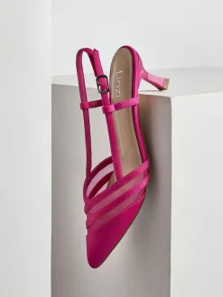 - Milan mesh pumps met hakken*Linzi Discount