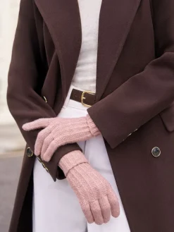 - Shimmer Ribbed Knitted Gloves*Lipsy Hot