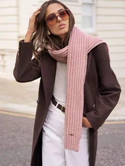 - Shimmer Ribbed Scarf*Lipsy Clearance