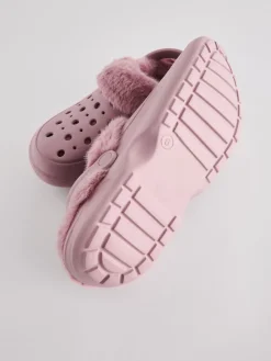 Roze - Met imitatiebont gevoerde damespantoffels*Next Discount