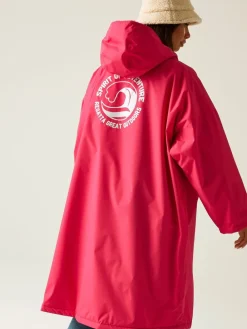 Roze - - Waterdichte omkleedjas voor volwassenen*Regatta Clearance