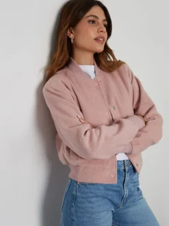 - kort geborsteld bomberjack*Threadbare Best