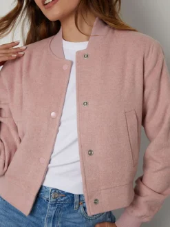 - kort geborsteld bomberjack*Threadbare Best