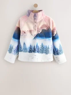 - Borg fleece top met print*Next Online