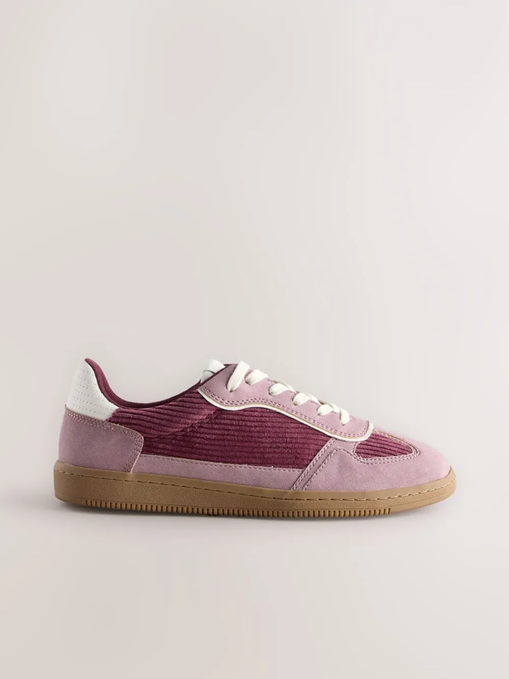 Roze corduroy - Forever Comfort® vetersneakers*Next Outlet