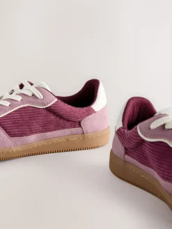 Roze corduroy - Forever Comfort® vetersneakers*Next Outlet