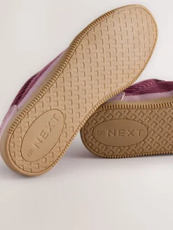 Roze corduroy - Forever Comfort® vetersneakers*Next Outlet