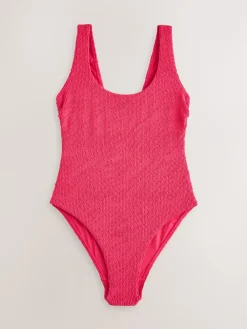 - Wide Strap Tummy Control Scoop Swimsuit*Next Clearance