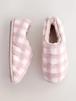 - Quilted Faux Fur Shoot Slippers*Next