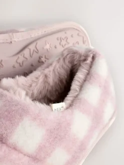 - Quilted Faux Fur Shoot Slippers*Next