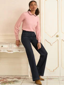 - gebreide trui met kraag*Love & Roses Sale