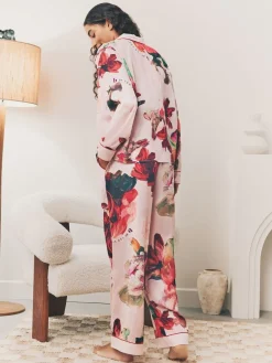 - - Satijnen pyjama met knopen*B by Ted Baker Online