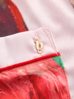 - - Satijnen pyjama met knopen*B by Ted Baker Online