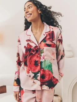 - - Satijnen pyjama met knopen*B by Ted Baker Online