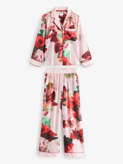 - - Satijnen pyjama met knopen*B by Ted Baker Online