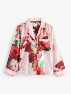 - - Satijnen pyjama met knopen*B by Ted Baker Online