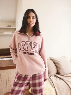 - Half Zip Graphic Fleece*Next Best