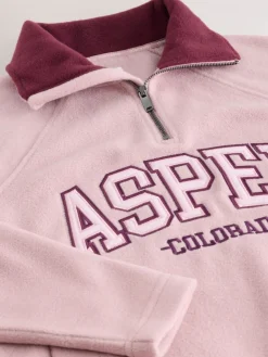 - Half Zip Graphic Fleece*Next Best