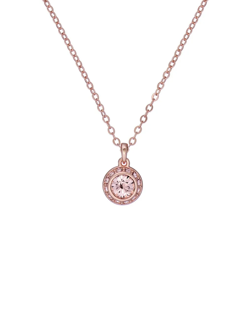 - Tone SOLTELL: Solitaire halsketting met glinsterende kristallen*Ted Baker Sale