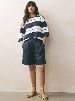 - T-shirts met ronde hals en driekwart mouwen van 100% katoen, set van 3*Next Hot