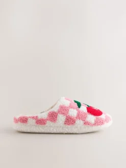 Roze/rood - Check Cherry Mule Slippers*Next Best