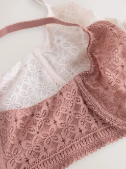 - Set van 2 minimiser Beha's met volledige cups zonder vulling, cup DD+*Next Online