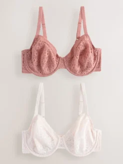 - Set van 2 minimiser Beha's met volledige cups zonder vulling, cup DD+*Next Online