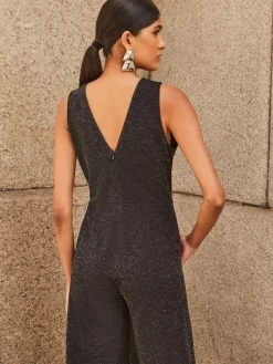 Sparkle Ponte Jumpsuit*Ro&Zo Best