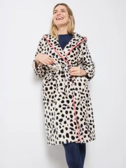 Cheetah & Lightning Bolt Dressing Robe*SCAMP & DUDE Sale
