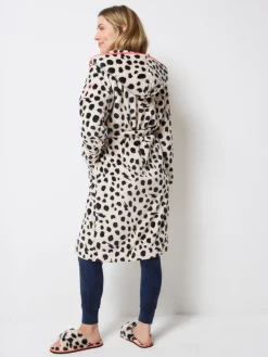 Cheetah & Lightning Bolt Dressing Robe*SCAMP & DUDE Sale