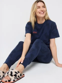 Cheetah & Lightning Bolt Faux Fur Cross Over Slippers*SCAMP & DUDE Hot