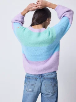 Fluffy Pastel Colour Block Jumper*SCAMP & DUDE Sale