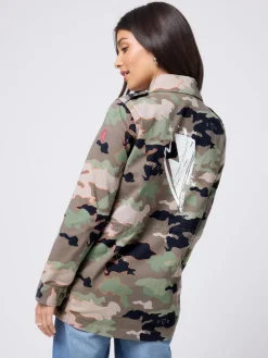 Shacket Cotton Camo Print*SCAMP & DUDE