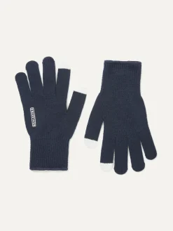Blue Hanworth Solo Merino Gloves*Sealskinz New