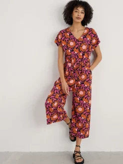 Seasalt - Tenger - Rose - Jumpsuit van Trellis, met wijde pijpen*Seasalt Cornwall New