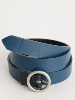 - Omkeerbare leren riem*Seasalt Cornwall