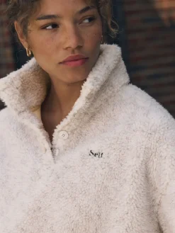 Buttons Neck Jumper*self. Outlet