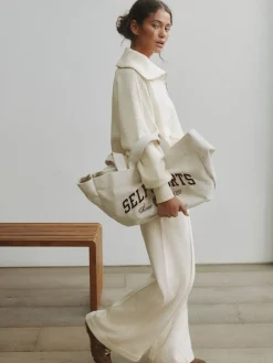 Half Zip Collar Sweatshirt*self. Hot