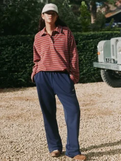 joggingbroek met wijde pijpen*self. Discount